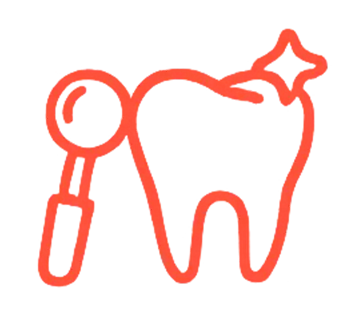 Icono de clínica dental optimizada para Google Maps en Madrid
